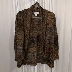 CJ Banks Open Front Cardigan Size X